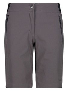 Cmp Bermudy funkcyjne w kolorze antracytowym rozmiar: 46. Czarne spodnie dresowe CMP, bez wzorów, z materiału. Za 132,98 zł.