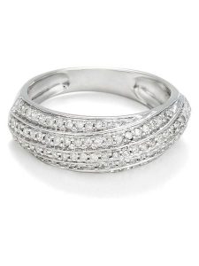 CARATELLI Złoty pierścionek "Edmonda" z diamentami rozmiar: 54. Szare pierścionki CARATELLI, z diamentem, złote. Za 2 870,99 zł.