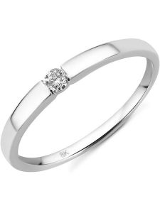 Diamant Exquis Złoty pierścionek z diamentem rozmiar: 60. Szare pierścionki Diamant Exquis, z diamentem, złote. Za 948,99 zł.