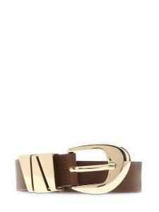 Guess Pasek BW9479 P6330 Brązowy. Brązowe paski Guess, z aplikacjami, ze skóry. Za 324,99 zł.