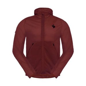 Kurtka wodoodporna z kapturem wiatroszczelna Sweet Protection Hunter. Czerwone kurtki SWEET PROTECTION, bez wzorów, z kapturem. Za 536,00 zł.