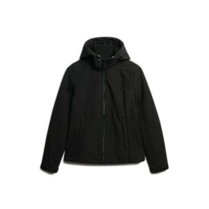 Damska kurtka z kapturem Superdry Classic Trekker. Czarne kurtki Superdry, bez wzorów, z kapturem. Za 405,40 zł.