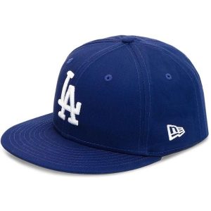 Czapka New Era Los Angeles. Białe czapki New Era, bez wzorów, z bawełny. Za 129,00 zł.