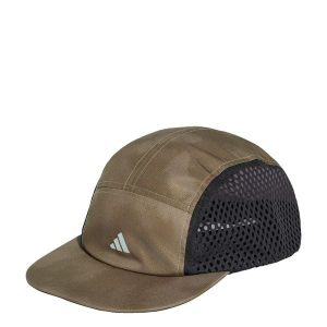 Czapka Running Graphic. Fioletowe czapki ADIDAS, bez wzorów, z materiału, eleganckie. Za 129,00 zł.