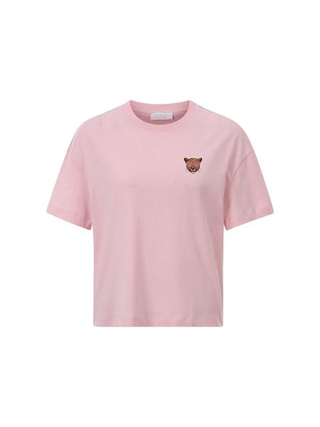 Rich&Royal Koszulka w kolorze jasnoróżowym rozmiar: XS. Różowe bluzki Rich&Royal, xs, bez wzorów, z bawełny, bez kołnierzyka, bez ramiączek. Za 87,40 zł.