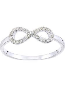 Revoni Złoty pierścionek z diamentami rozmiar: 54. Szare pierścionki Revoni, z diamentem, złote. Za 1 840,99 zł.