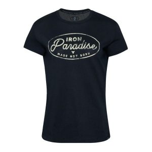 Koszulka treningowa damska Under Armour Project Rock HW. Czarne koszulki sportowe Under Armour, bez wzorów, bez ramiączek. Za 169,99 zł.