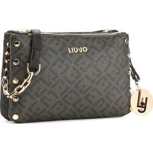 Torebka LIU JO - Tracolla S 2 Zip Cal N67060 E0017 Militare 90618. Zielone listonoszki marki Liu Jo, ze skóry ekologicznej. W wyprzedaży za 309,00 zł.