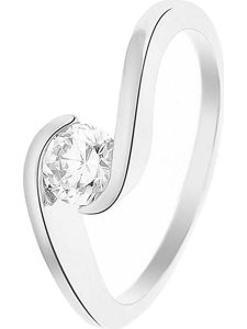 Wishlist Srebrny pierścionek z cyrkoniami rozmiar: 56. Szare pierścionki Wishlist, z cyrkonią, srebrne. Za 104,64 zł.