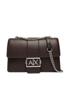 Armani Exchange Torebka XW000070 AF12039 U6018 Brązowy. Brązowe torebki klasyczne Armani Exchange, bez wzorów, ze skóry, bez dodatków. Za 679,99 zł.