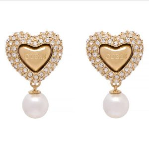 Kolczyki Guess. Żółte kolczyki Guess, złote. Za 252,99 zł.