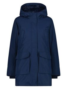 CMP Parka w kolorze granatowym rozmiar: 38. Niebieskie płaszcze CMP, m, bez wzorów, bez kaptura. Za 384,95 zł.