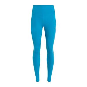 Legginsy treningowe damskie Under Armour Motion. Niebieskie legginsy Under Armour, bez wzorów. Za 149,99 zł.
