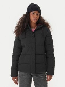 Roxy Kurtka przejściowa Nightfall ERJJK03680 Czarny Regular Fit. Czarne kurtki Roxy, l, bez wzorów, z syntetyku, bez kaptura. Za 459,99 zł.
