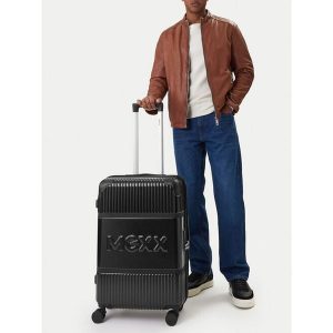 Walizka średnia MEXX. Czarne walizki Mexx, bez wzorów, średnie. Za 359,99 zł.