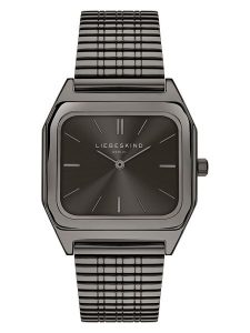 Liebeskind Zegarek kwarcowy w kolorze antracytowym rozmiar: onesize. Czarne, analogowe zegarki Liebeskind. Za 403,15 zł.