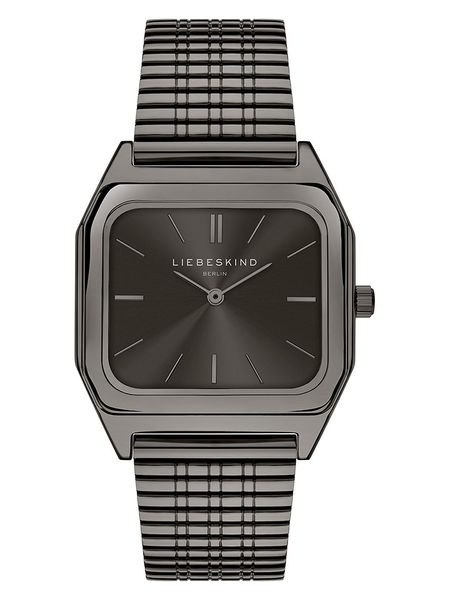 Liebeskind Zegarek kwarcowy w kolorze antracytowym rozmiar: onesize. Czarne, analogowe zegarki Liebeskind. Za 403,15 zł.