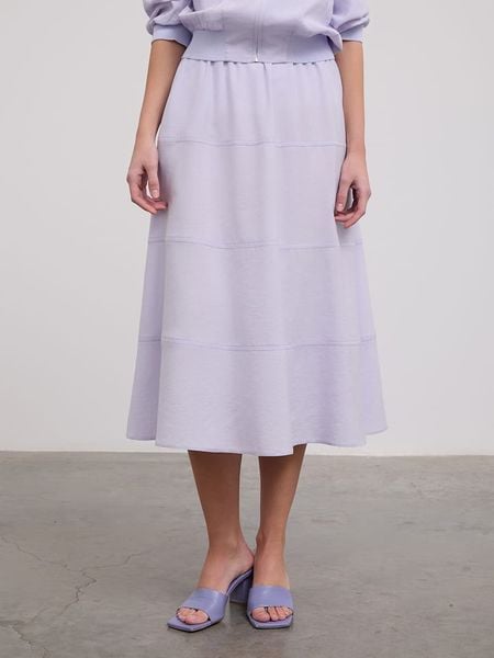 BGN Spódnica w kolorze fioletowym rozmiar: 34. Różowe spódnice BGN, na imprezę, bez wzorów, midi. Za 65,69 zł.