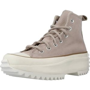 Buty CONVERSE RUN STAR HIKE HI Beżowy. Brązowe trampki Converse, bez wzorów, ze skóry, bez zapięcia. Za 298,99 zł.