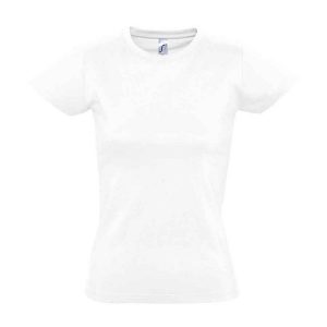 Koszulka Imperial Dla Kobiet. Białe bluzki SOL'S, m, bez wzorów, sportowe, bez kołnierzyka, bez ramiączek. Za 38,99 zł.