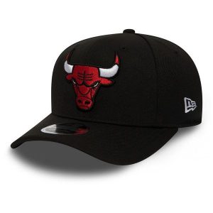 Czapka z daszkiem New Era 9FIFTY Chicago Bulls Stretch 11871284 M - L. Czarne czapki New Era, bez wzorów. Za 139,99 zł.