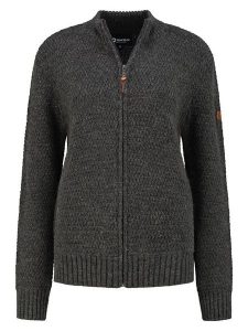 TRAVELIN' Kardigan "Kemi" w kolorze antracytowym rozmiar: XXL. Czarne kardigany Travelin', z wełny. Za 295,99 zł.