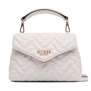 Torebka Guess. Białe torebki klasyczne Guess, z aplikacjami, bez dodatków. Za 399,99 zł.