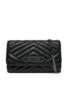 Armani Exchange Torebka 948481 4R742 00020 Czarny. Czarne torebki klasyczne Armani Exchange, bez wzorów, ze skóry, bez dodatków. Za 299,99 zł.