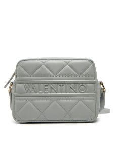 Valentino Torebka Ada VBS51O06 Szary. Szare listonoszki Valentino, bez wzorów, ze skóry, bez dodatków. Za 349,99 zł.