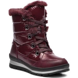 Śniegowce CAPRICE - 9-26221-21 Bordeaux Comb 551. Buty zimowe marki Caprice. W wyprzedaży za 219,00 zł.