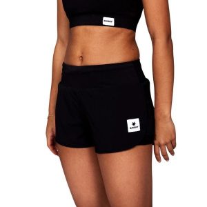 Krótkie spodenki damskie Saysky Pace 3". Czarne szorty SAYSKY, bez wzorów, eleganckie. Za 254,35 zł.