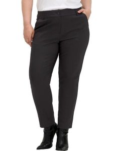 Creation L Spodnie chino w kolorze czarnym rozmiar: 52. Czarne chinosy creation L, bez wzorów, z podwyższonym stanem. Za 84,01 zł.