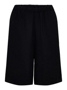 SELECTED FEMME Bermudy "Tinni" w kolorze czarnym rozmiar: 34. Czarne szorty Selected Femme, bez wzorów, z podwyższonym stanem. Za 79,03 zł.