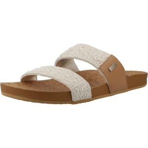 Sandały REEF W CUSHION VISTA Biały. Białe buty trekkingowe Reef, bez wzorów, z tkaniny, bez obcasa, bez zapięcia. Za 205,99 zł.