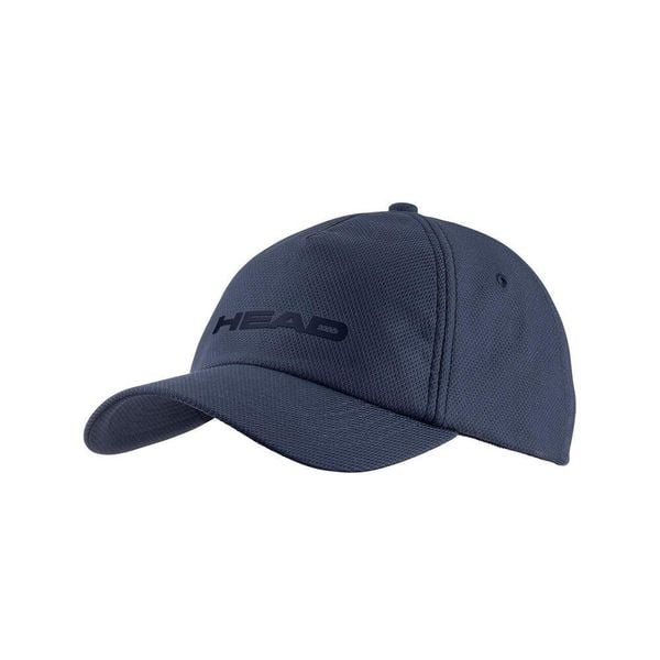 Czapka tenisowa Head Performance Cap granatowa. Niebieskie czapki Head, bez wzorów, sportowe. Za 99,00 zł.