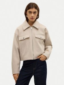 Vero Moda Kurtka przejściowa Fortune 10321977 Beżowy Regular Fit. Brązowe kurtki Vero Moda, m, bez wzorów, z syntetyku, bez kaptura. Za 289,99 zł.