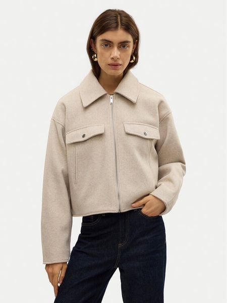 Vero Moda Kurtka przejściowa Fortune 10321977 Beżowy Regular Fit. Brązowe kurtki Vero Moda, m, bez wzorów, z syntetyku, bez kaptura. Za 169,99 zł.