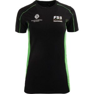 Kawasaki Ladies Crew Neck T-Shirt XL - Stylowy i komfortowy design. Zielone koszulki sportowe KAWASAKI, bez wzorów, z bawełny, bez ramiączek. Za 196,99 zł.