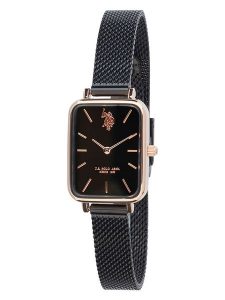 U.S. Polo Assn. Zegarek kwarcowy w kolorze różowozłoto-czarnym rozmiar: onesize. Czarne, analogowe zegarki U.S. Polo Assn. Za 241,56 zł.
