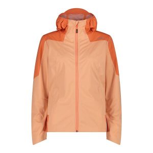 Kurtka trekkingowa z odpinanym kapturem dla kobiet CMP. Brązowe kurtki CMP, l, bez wzorów, z softshellu, z kapturem. Za 435,50 zł.