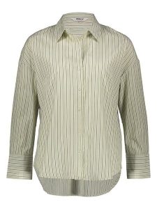 ONLY Koszula w kolorze oliwkowo-niebieskim rozmiar: L. Brązowe koszule ONLY, l, bez wzorów, bez kołnierzyka, bez ramiączek. Za 82,99 zł.