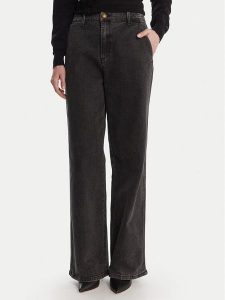 Artigli Jeansy Palazzo Vita Alta ADDE003646 Szary Relaxed Fit. Czarne jeansy Artigli, bez wzorów, z jeansu. Za 349,99 zł.