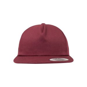 Czapka Flexfit untructured 5-panel. Brązowe czapki FLEXFIT, bez wzorów. Za 129,50 zł.
