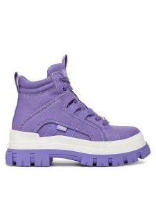 Buffalo Trapery Aspha Nc Mid 1622568 Fioletowy. Fioletowe buty zimowe Buffalo, z materiału, bez obcasa, bez zapięcia. Za 569,99 zł.