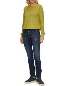 S.OLIVER RED LABEL Dżinsy - Slim fit - w kolorze granatowym rozmiar: 34/L30. Niebieskie jeansy s.Oliver RED LABEL, z aplikacjami, ze skóry. Za 108,99 zł.