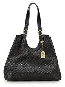 Anna Morellini Skórzany shopper bag "Velia" w kolorze czarnym - 42 x 33 x 14 cm rozmiar: onesize. Czarne shopper bag Anna Morellini, bez wzorów, z materiału, na ramię, bez dodatków. Za 304,99 zł.