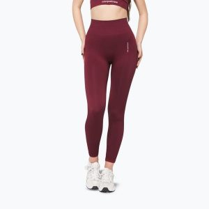 Legginsy treningowe damskie Carpatree Allure Seamless. Czerwone legginsy Carpatree, bez wzorów, z elastanu, długie. Za 239,99 zł.