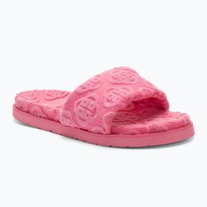 Klapki damskie GANT Mardale. Czerwone klapki GANT, bez wzorów, bez obcasa. Za 289,99 zł.