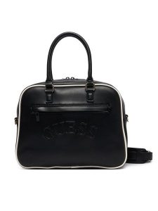 Guess Torebka V6BZ02 W4273 Czarny. Czarne torebki klasyczne Guess, z aplikacjami, ze skóry, bez dodatków. Za 394,99 zł.
