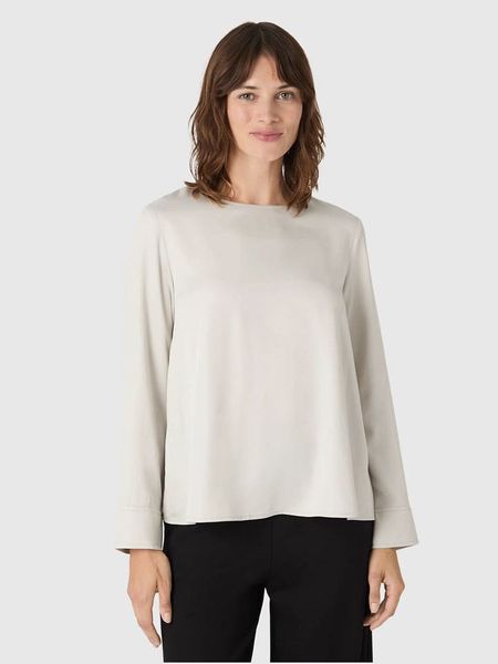 Les Lunes Bluzka "Margaa" w kolorze beżowym rozmiar: XL. Brązowe bluzki Les Lunes, xl, bez wzorów, z wiskozy, bez kołnierzyka, bez ramiączek. Za 152,99 zł.